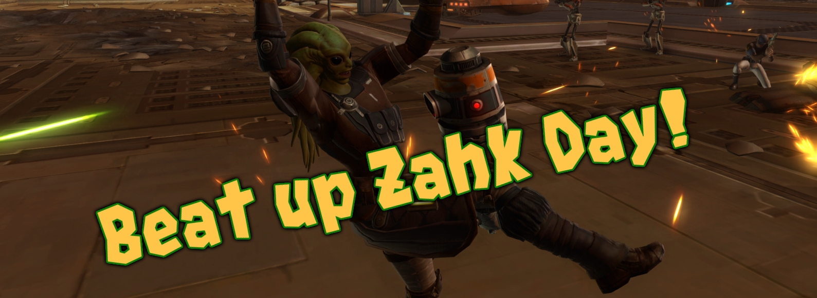 [Achievements] Beat Up Zahk Day - Hoth!!